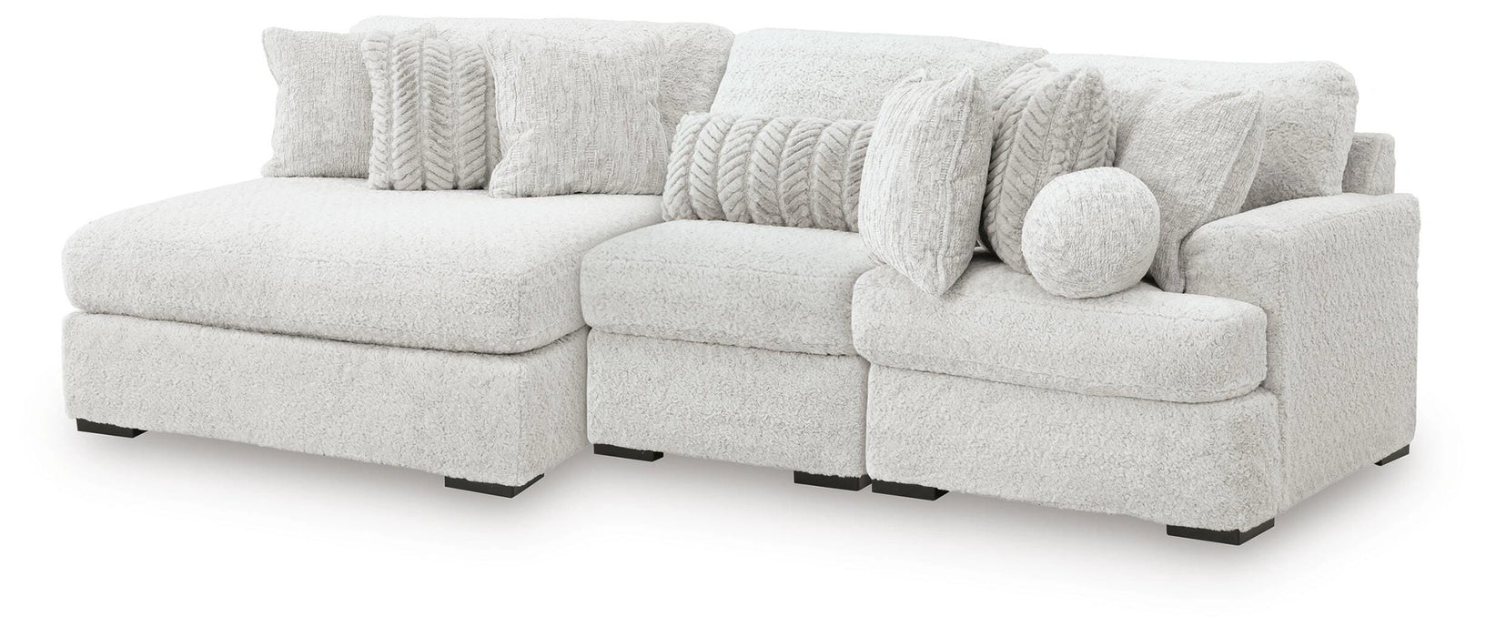 Cuddle Plush Sectional with Chaise
