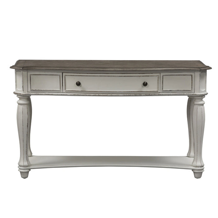 Magnolia Manor Sofa Table in Antique White image