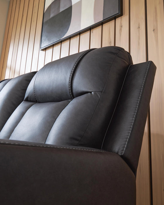 Mackmenville Reclining Loveseat with Console