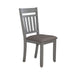 Liberty Furniture Newport Splat Back Side Chair (Set of 2) in Smokey Grey image