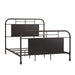 Liberty Furniture Vintage Series Queen Metal Bed in Black image