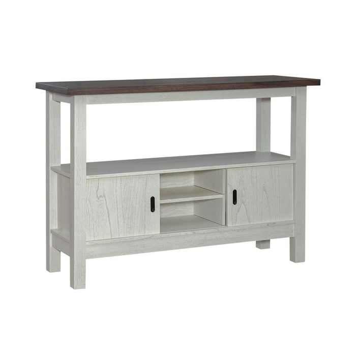 Liberty Furniture Brook Bay Sideboard in Textured White image