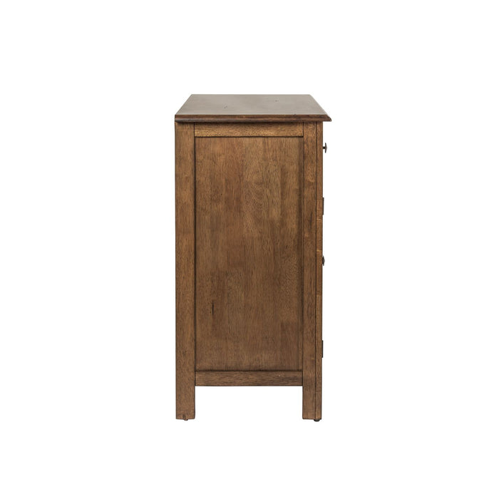 Carolina Crossing Server in Antique Honey