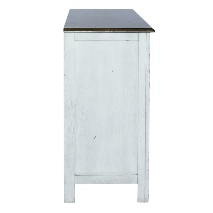 Carolina Crossing Server in White