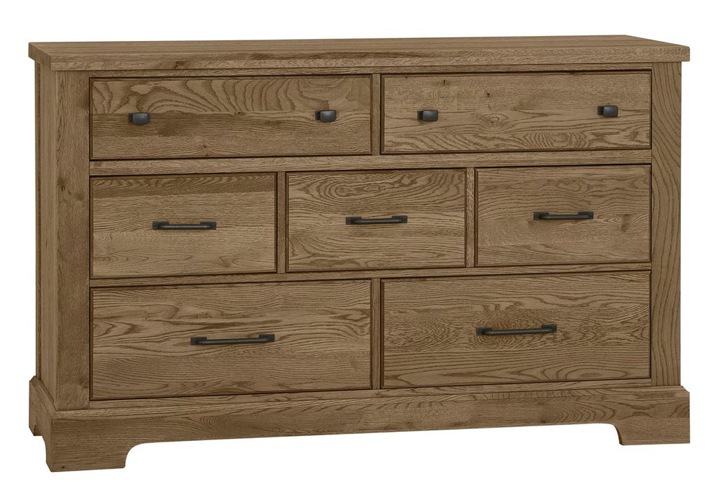 Vaughan Bassett Yosemite 7 Drawer Dresser in Natural image