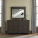 Thornwood Hills Bookcase Bed, Dresser & Mirror image