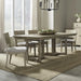 Proximity Place 5 Piece Double Pedestal Table Set image