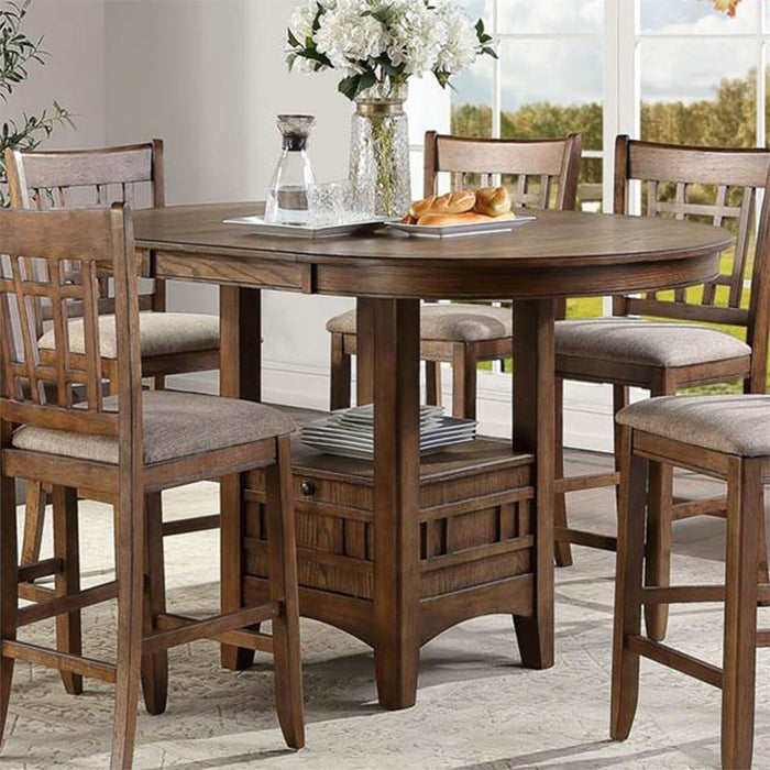 Liberty Furniture Santa Rosa II Pub Table in Antique Honey image