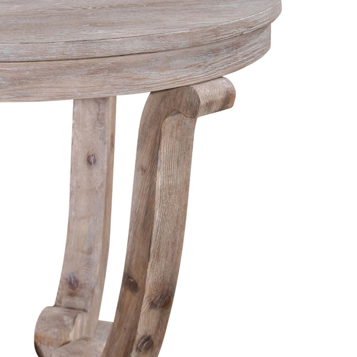 Greystone Mill End Table in Stone White image