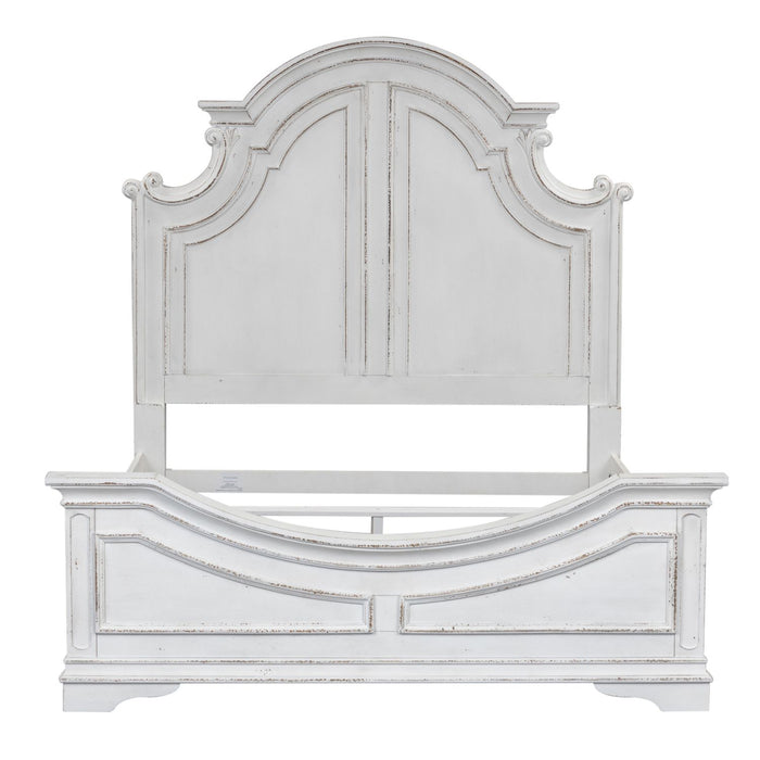 Magnolia Manor King California Panel Bed, Dresser & Mirror, Chest image