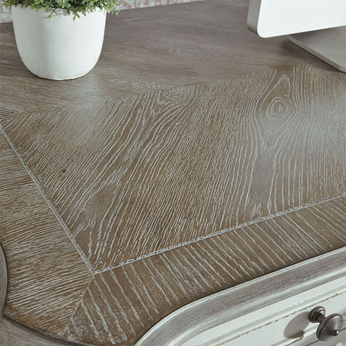 Liberty Magnolia Manor Lift Top Writing Desk in Antique White