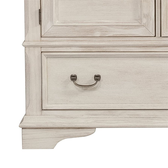 Liberty Funiture Bayside Gentleman's Chest in Antique White
