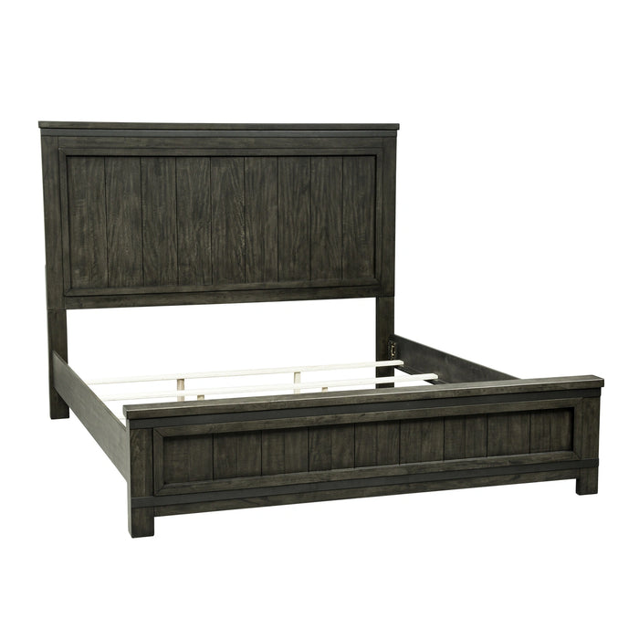 Thornwood Hills Panel Bed, Dresser & Mirror, Night Stand image