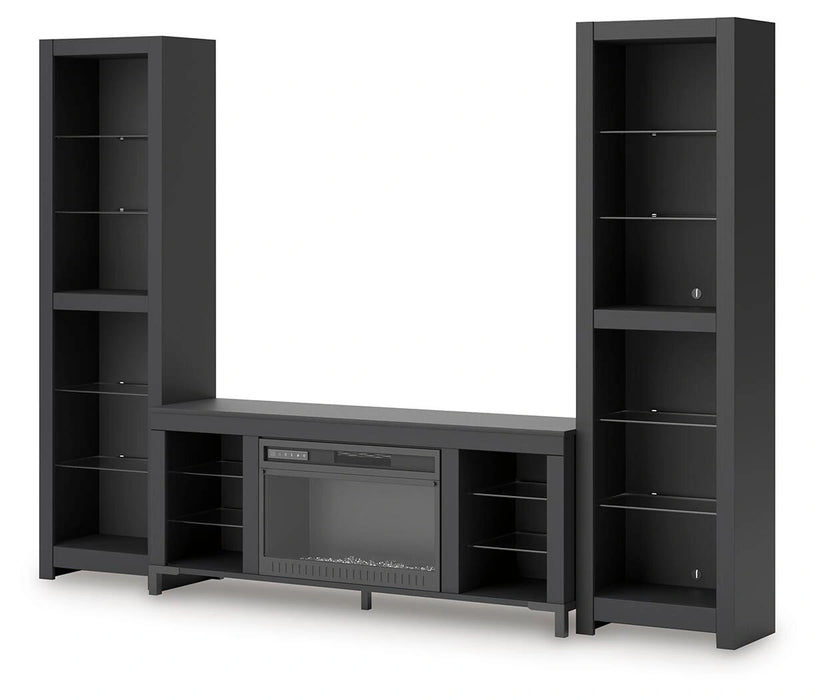 Cayberry Entertainment Center with Electric Fireplace