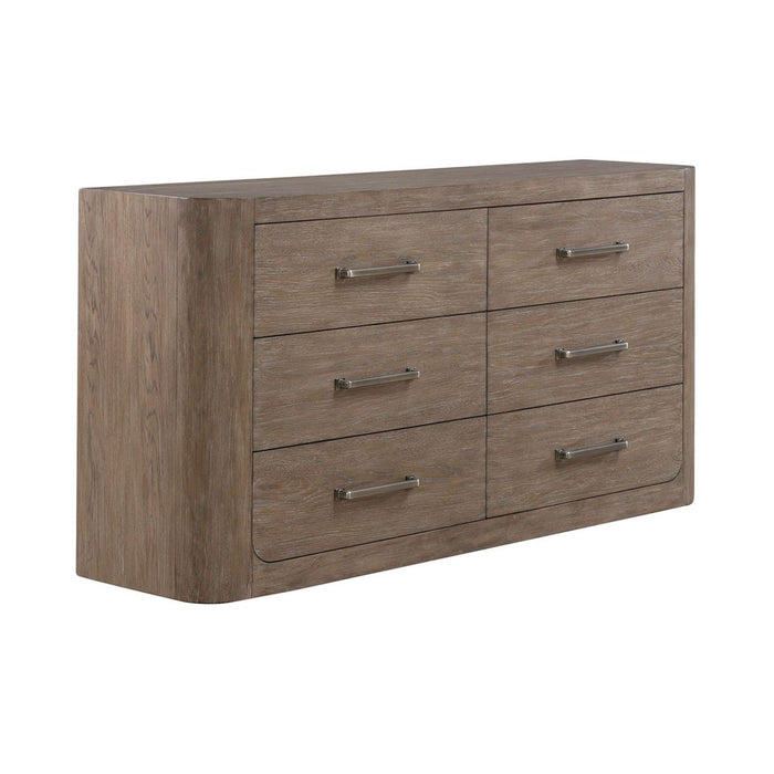 Liberty Furniture South Bend 6 Drawer Dresser in Burnished Clay