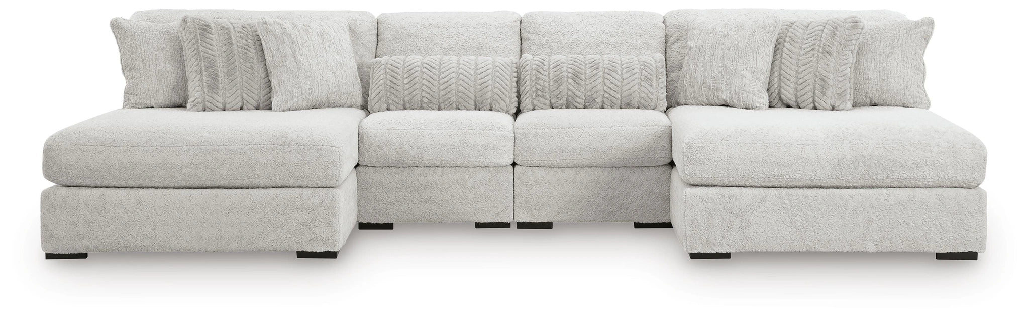 Cuddle Plush Sectional with Chaise