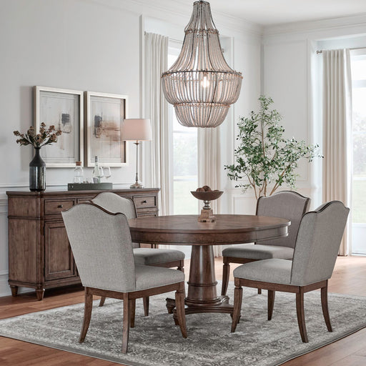 Harrison Heights 5 Piece Pedestal Table Set image