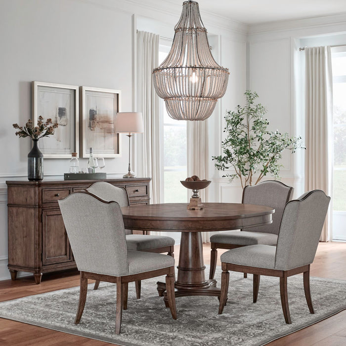 Harrison Heights 5 Piece Pedestal Table Set image