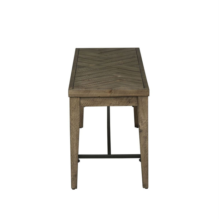 Liberty Furniture Horizons Bench (RTA) in Rustic Caramel