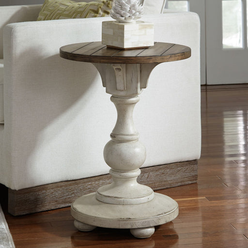 Liberty Morgan Creek Chair Side Table in Antique White image
