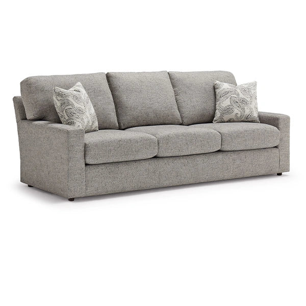 DOVELY COLLECTION STATIONARY SOFA W/2 PILLOWS- S25
