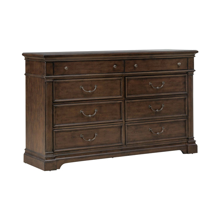 Arden Road 8 Drawer Dresser in Satin Cherry