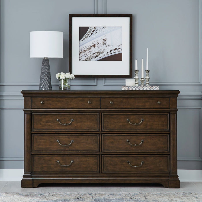 Arden Road 8 Drawer Dresser in Satin Cherry image