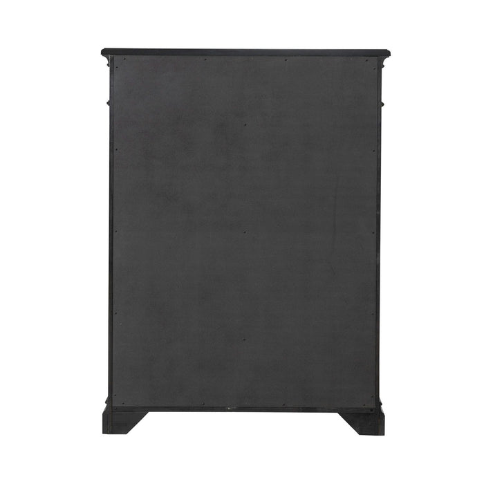 Arden Road 6 Drawer Chest in Satin Cherry