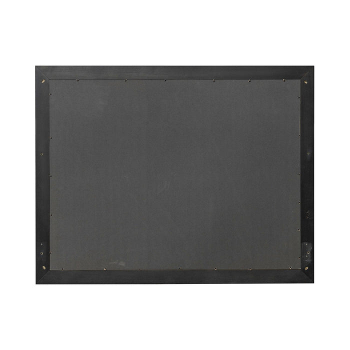 Arden Road Landscape Mirror in Satin Cherry
