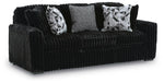 Midnight-Madness Sofa - Onyx