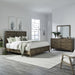 Shaker Lakes King California Panel Bed, Dresser & Mirror image