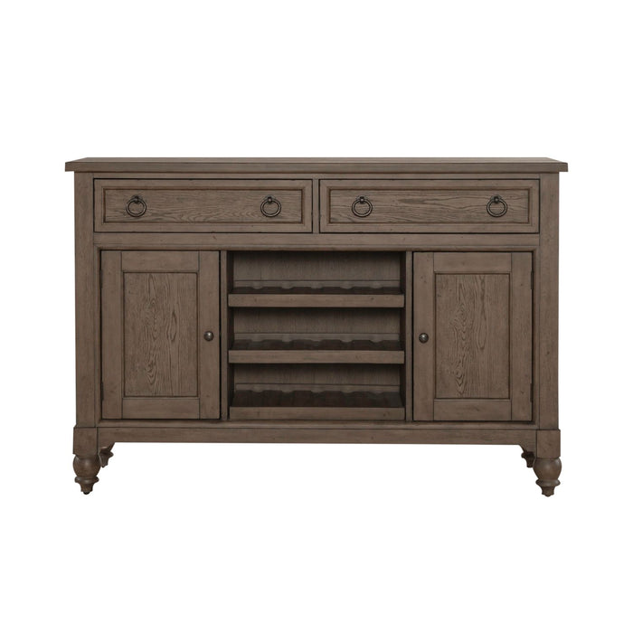 Americana Farmhouse Buffet in Dusty Taupe