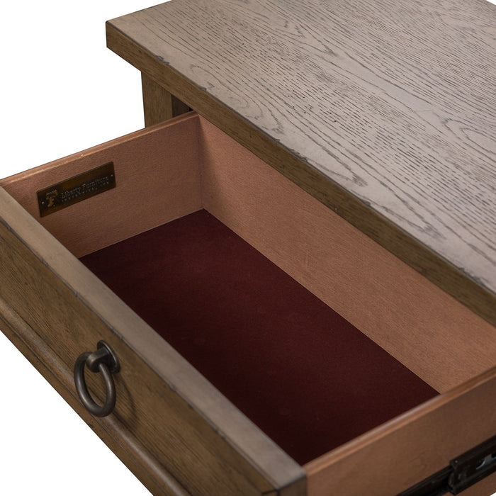 Americana Farmhouse Hall Buffet in Dusty Taupe