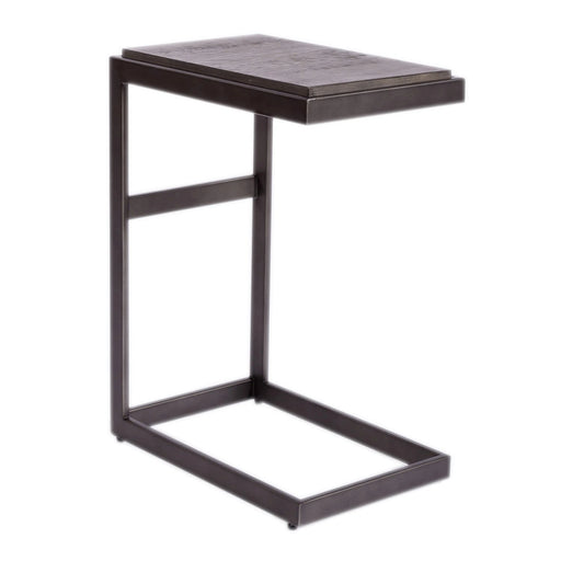 Modern View Laptop Table in Gray image