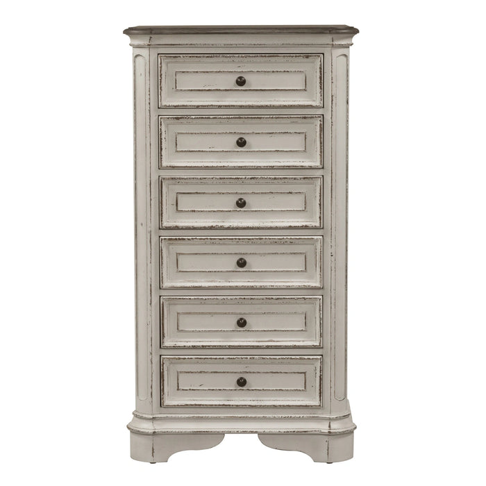 Magnolia Manor Lingerie Chest in Antique White image