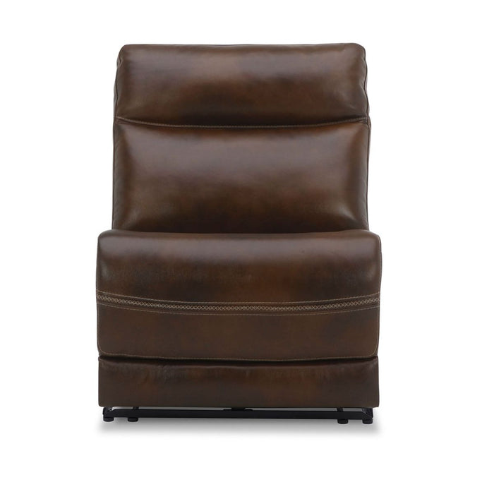 Liberty Furniture Blair Armless Recliner P2 & ZG in Cognac