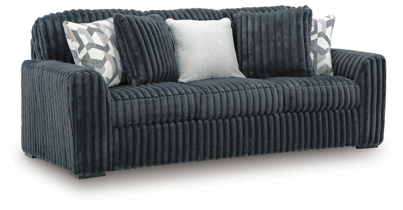 Midnight-Madness Sofa - Gunmetal