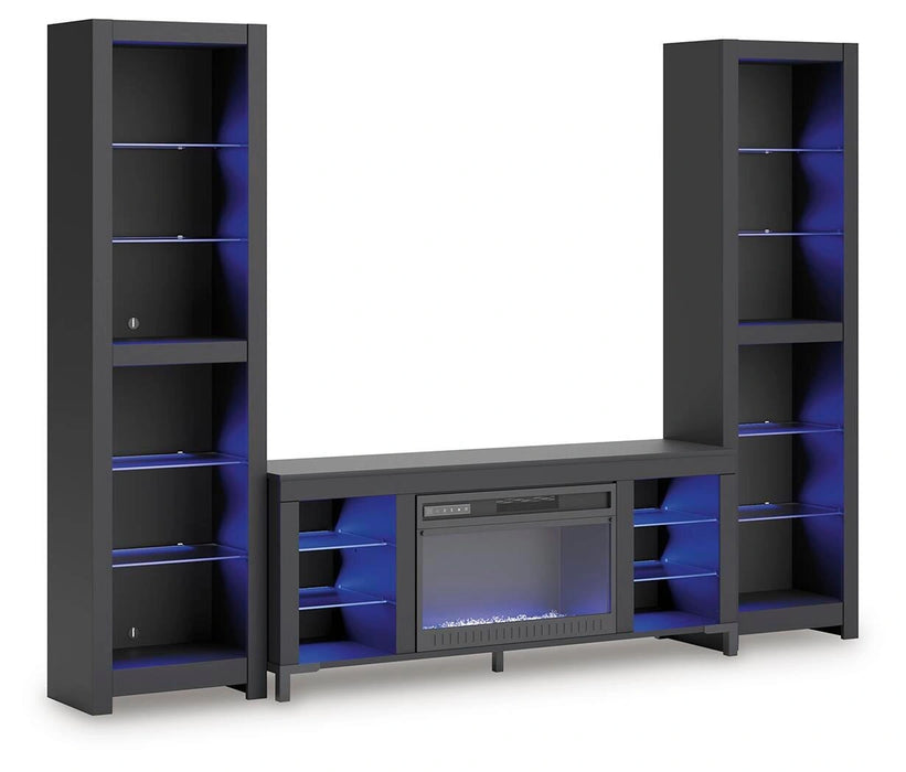 Cayberry Entertainment Center with Electric Fireplace