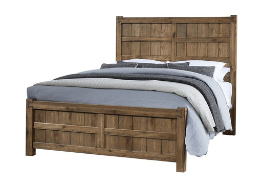 Vaughan Bassett Dovetail Queen Board and Batten Bed in Natural image