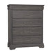 Vaughan Bassett Vista 5-Drawer Chest in Grey Oak image