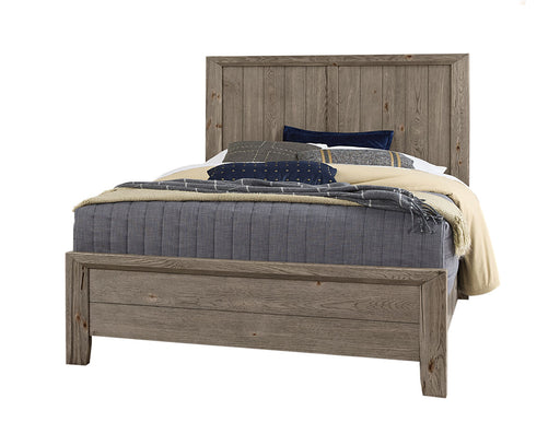 Vaughan Bassett Yellowstone King Panel Bed in Dapple Grey image