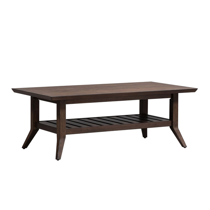 Ventura Blvd Rectangular Cocktail Table in Bronze