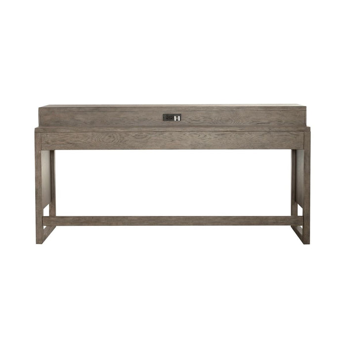 Liberty Furniture Bartlett Field Console Bar Table in Dusty Taupe image
