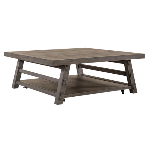 Modern Farmhouse Oversized Square Cocktail Table image