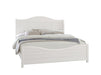 Vaughan Bassett Cool Farmhouse Sleigh King Bed in Soft White image