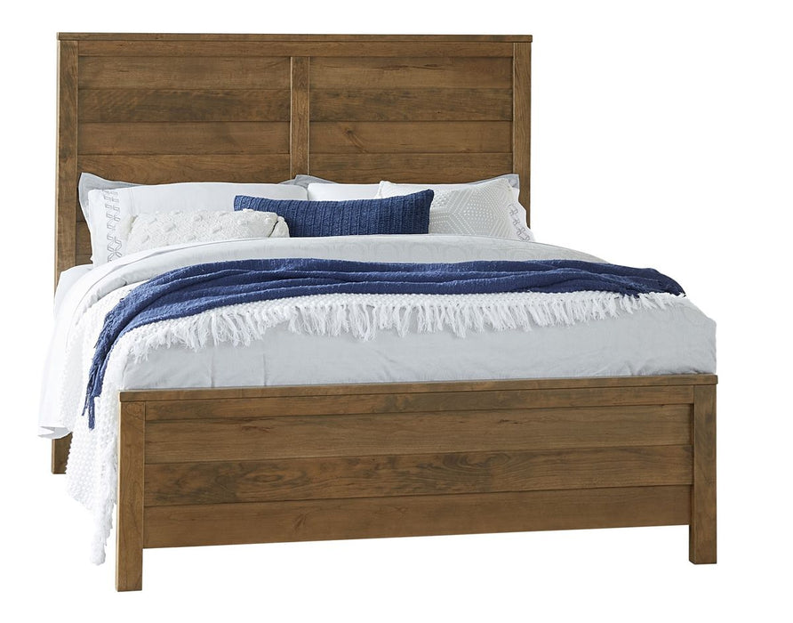 Vaughan Bassett Lancaster County King Panel Bed in Amish Cherry image