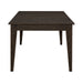 Midland Falls Rectangular Leg Table in ustic Brown image