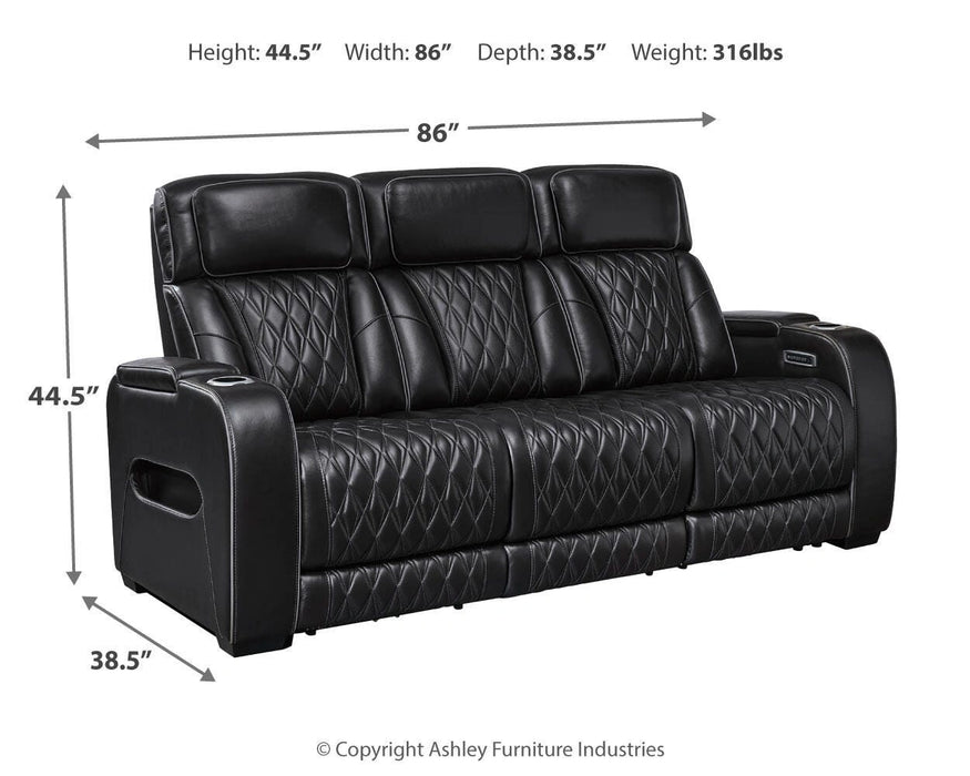 Boyington Power Reclining Sofa, Loveseat and Recliner