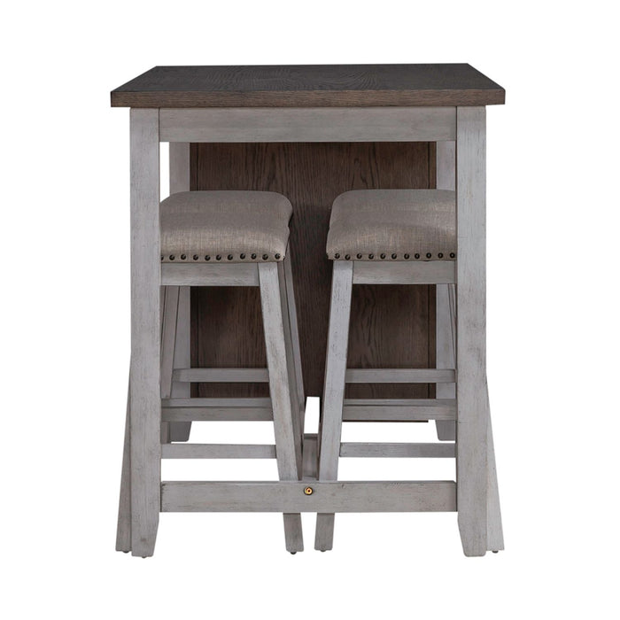 Brook Creek 5 Piece Counter Set- Two Tone