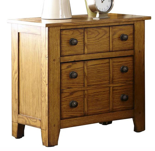 Liberty Furniture Grandpa's Cabin Nightstand in Age Oak image